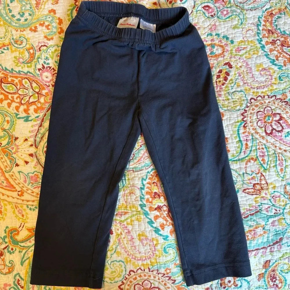 Hanna Andersson girls size 6-7 crop pants used condition - Picture 1 of 3